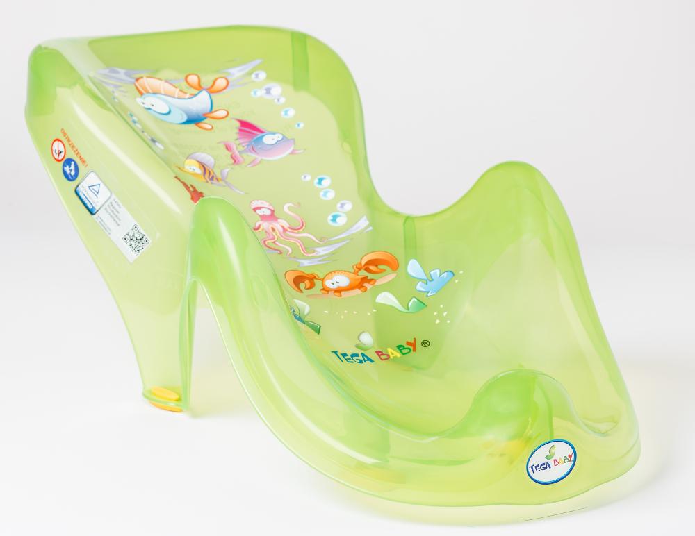 

Горка для купания Tega Aqua AQ-003 нескользящая 116 green. 33118