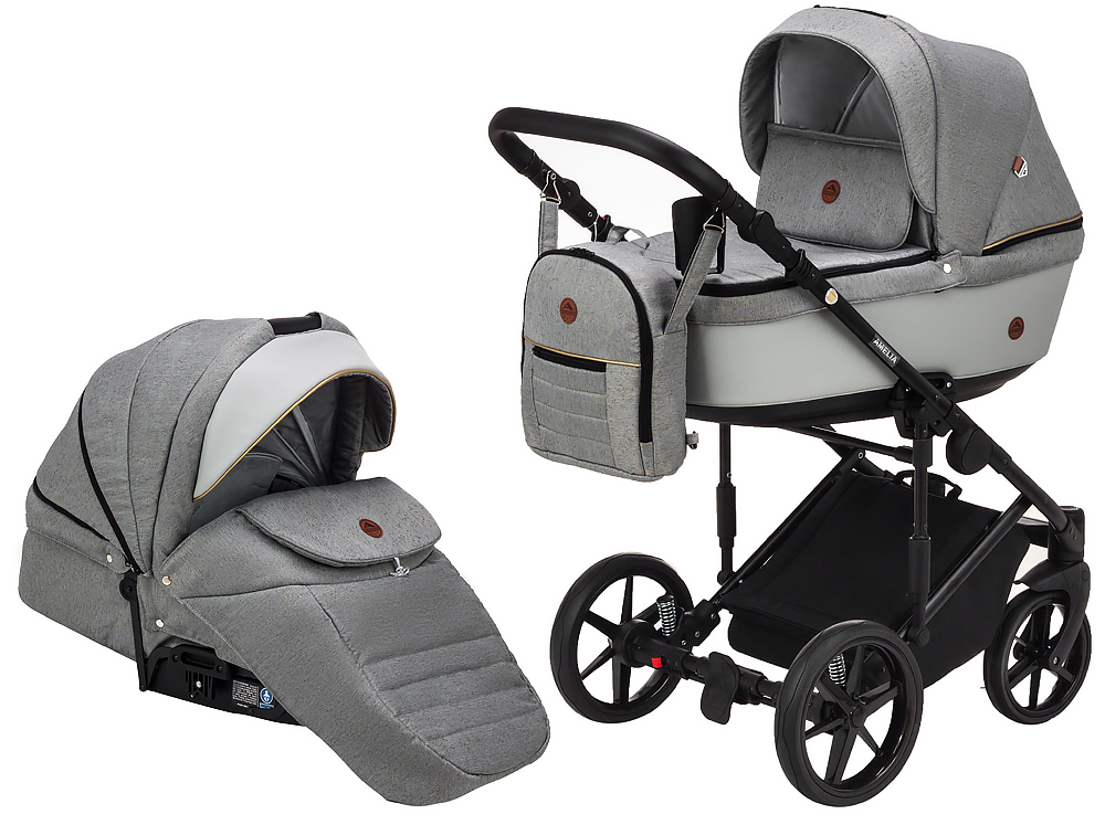 

Коляска 2 в 1 Adamex Amelia Lux AM287. 33590