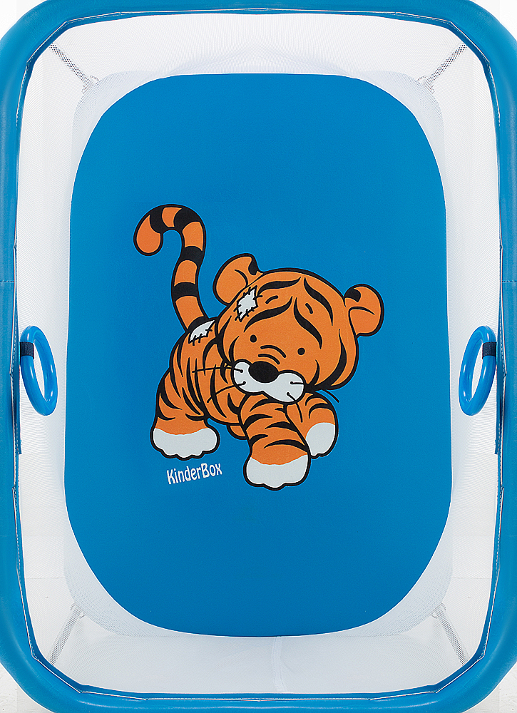 

Манеж Qvatro LUX-02 мелкая сетка синий (tiger). 34234