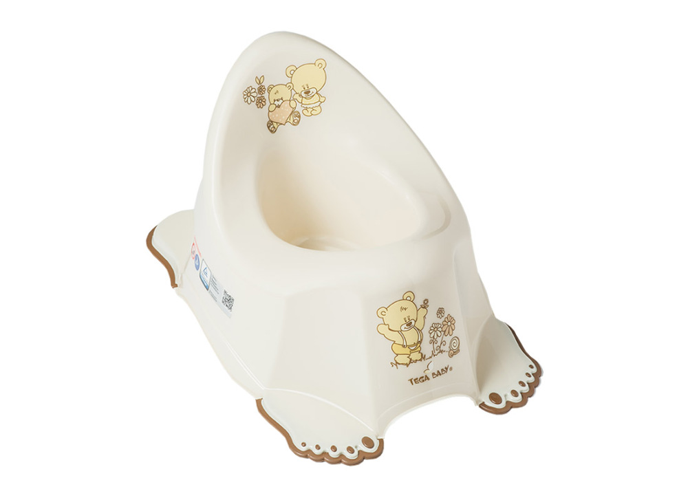 

Горшок Tega Teddy Bear MS-013 нескользящий 119 beige. 33354