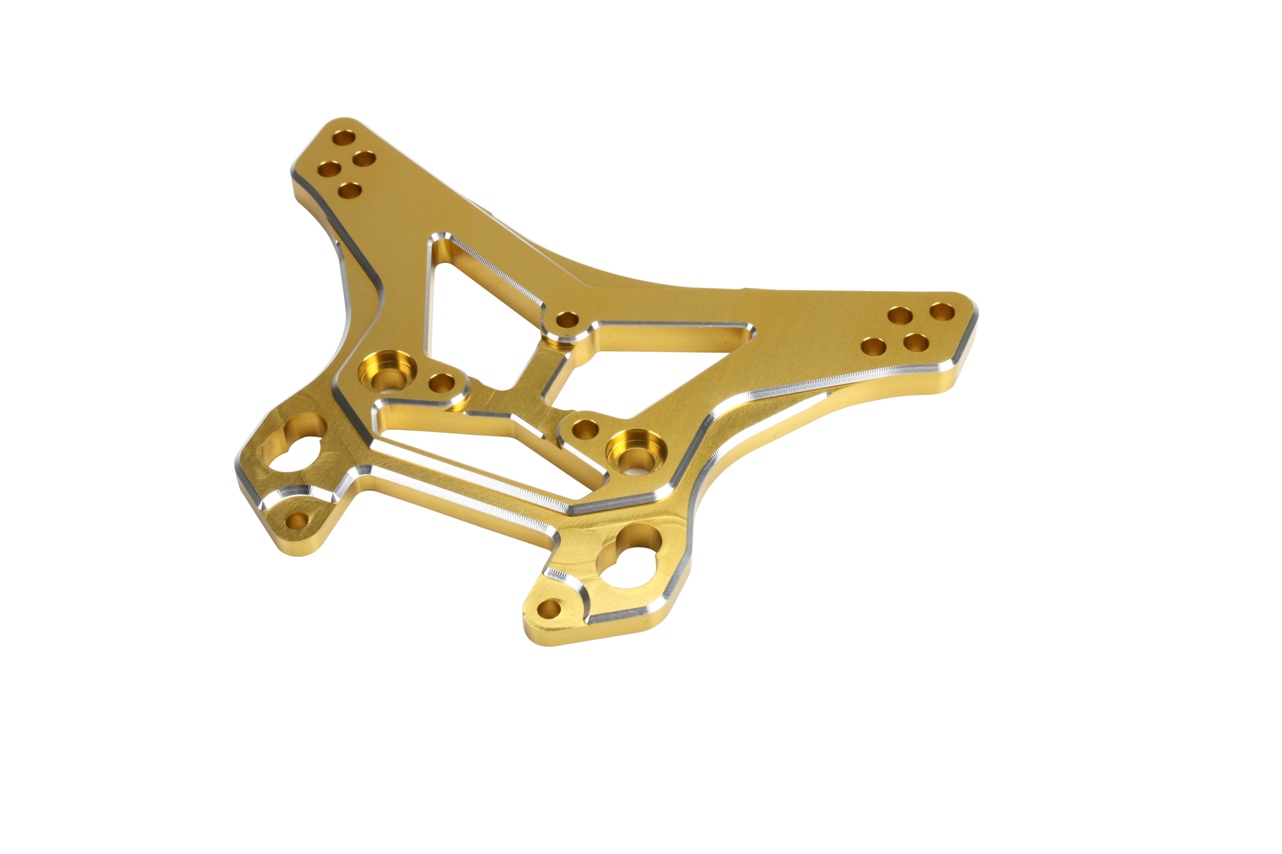 

Team Magic 6.3mm CNC Machined Alum. Shock Tower F/R Gold. 30675