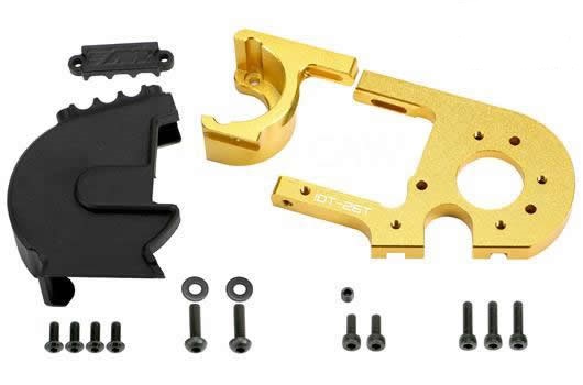 

Team Magic E6 Adjustable Motor Mount W Cover Gold. 30748