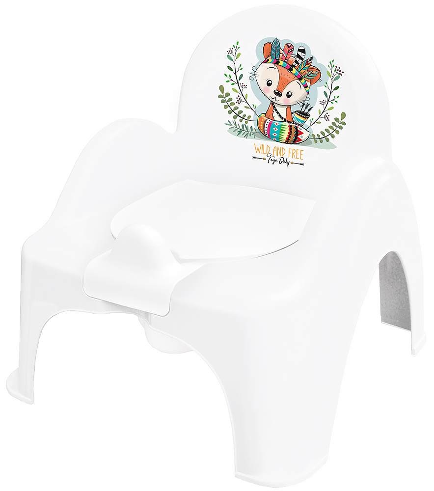 

Горшок-стульчик Tega Wild & Free Little Fox DZ-007 103 white-green. 33375