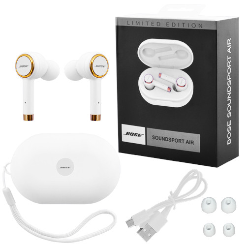 

Беспроводные bluetooth-наушники Bose SoundSport Air с кейсом, white. 31727