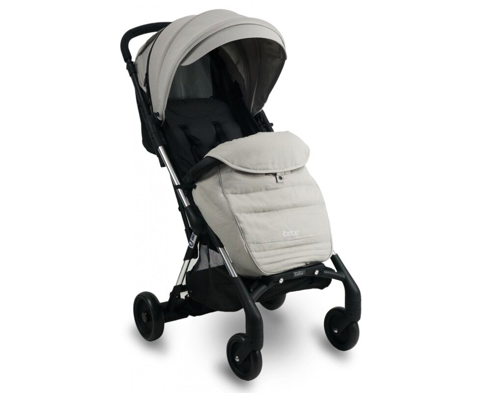 

Коляска прогулочная Ibebe i-stop Mini Mi2 grey. 34038