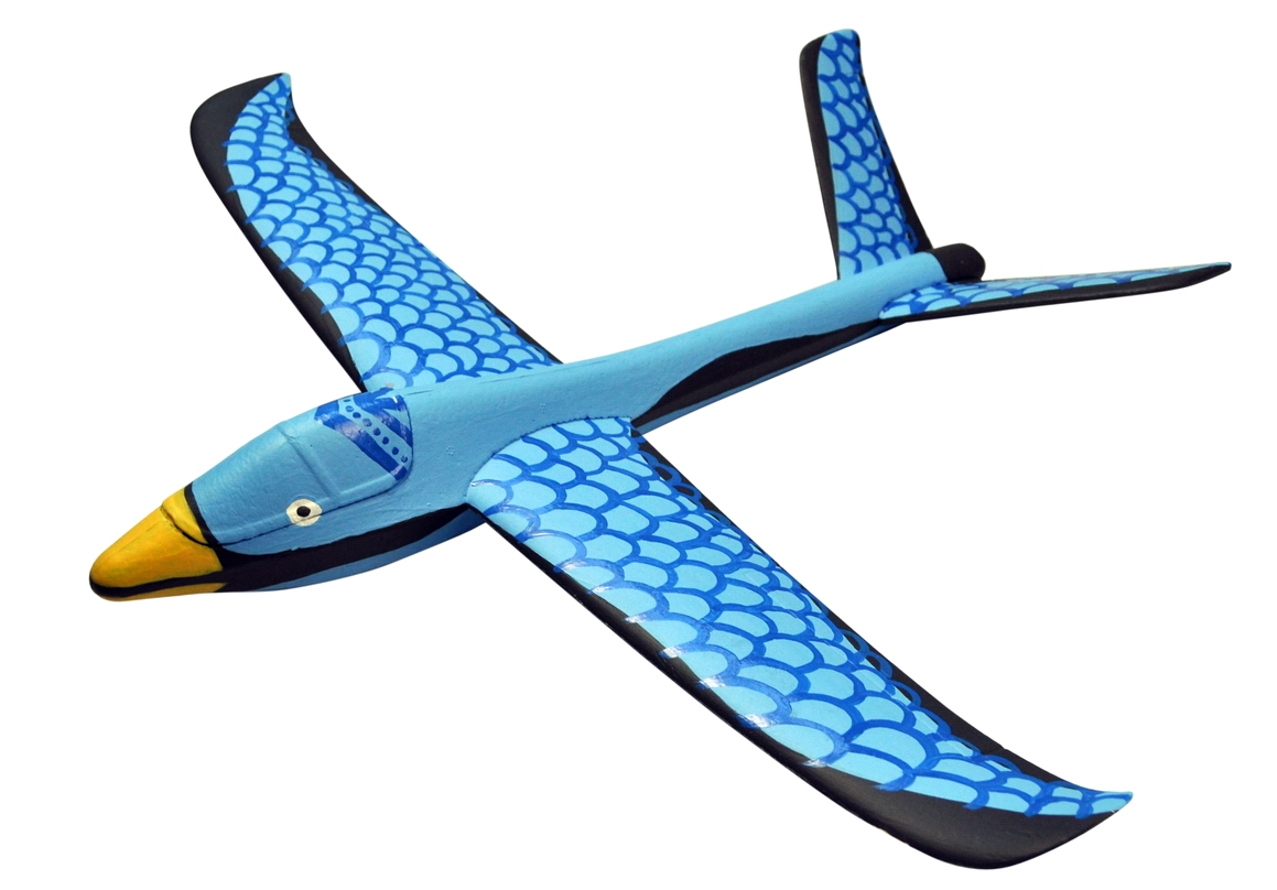 

Планер метательный J-Color Eagle 600мм c комплектом красок самолёт пенопластовый. 29896
