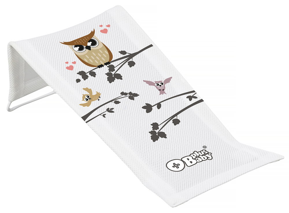 

Горка для купания Tega Owl (Plus Baby) PB-SOWA-026 (сетка) 103 white. 33147