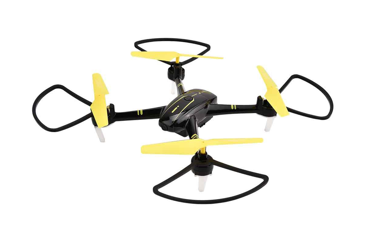 

Квадрокоптер на радиоуправлении с камерой Wi-Fi и барометром Helicute H828HW (чёрный) 29938