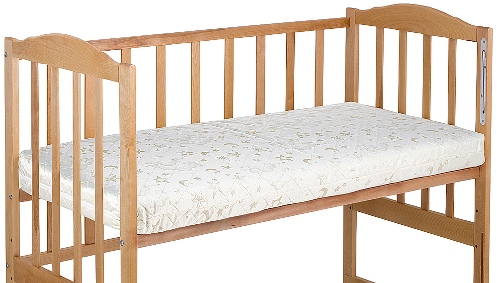 

Детский матрас с чехлом беспружинный 120х60 Солодких Снів Gold Comfort Elite - 10 см (кокос, полиуретан, кокос). 31024