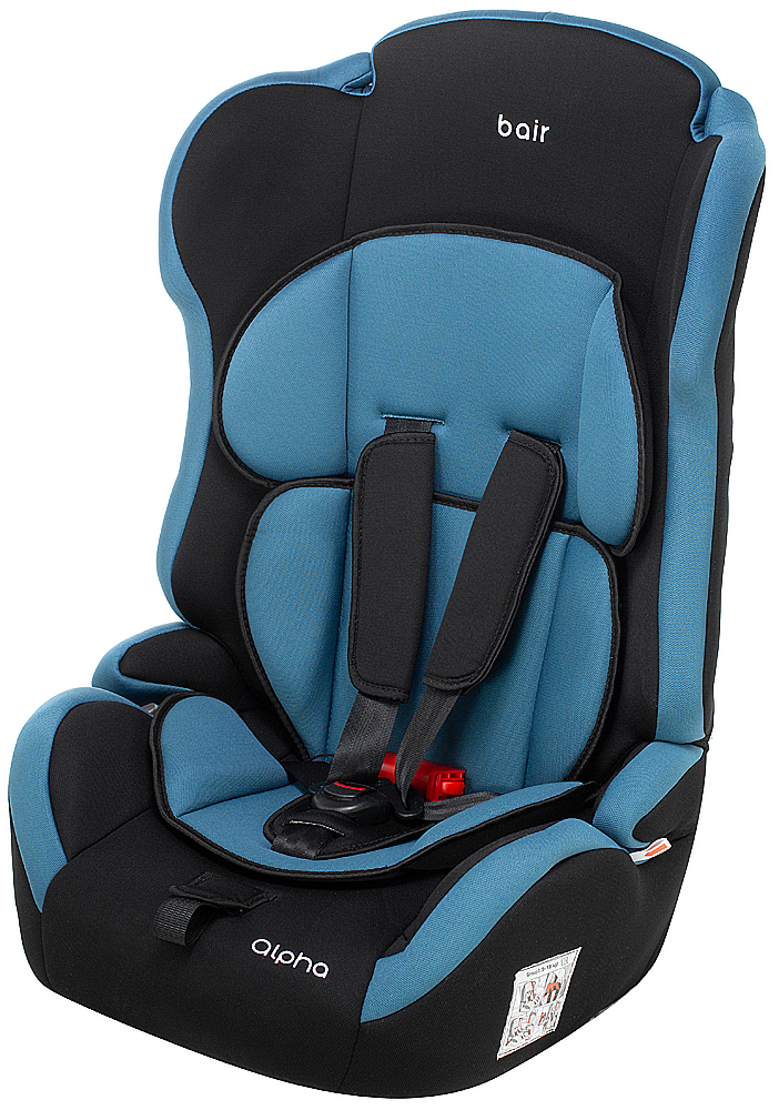 

Автокресло Bair Alpha 1/2/3 (9-36 кг) DA2924 черный - темно-бирюзовый. 32884