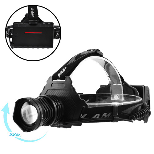 

Фонарь налобный Lux T70Pro-HP70, ЗУ micro USB, 3x18650, signal light, zoom, power bank, Box. 32579