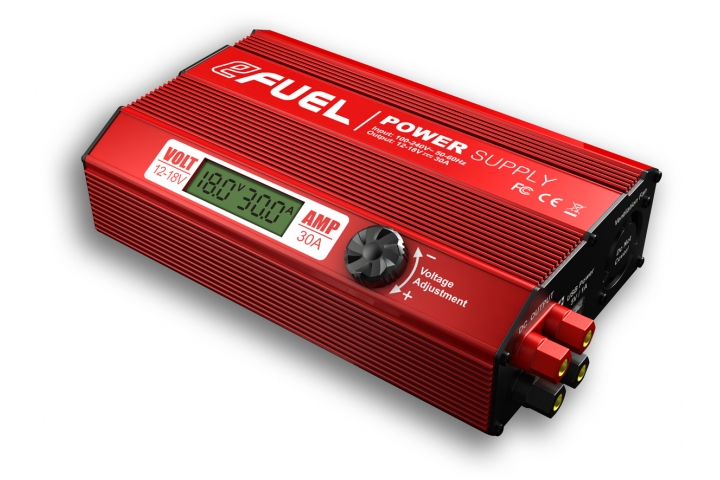 

Блок питания SkyRC eFuel 30A Power supply 12-18В импульсный (SK-200013). 30292