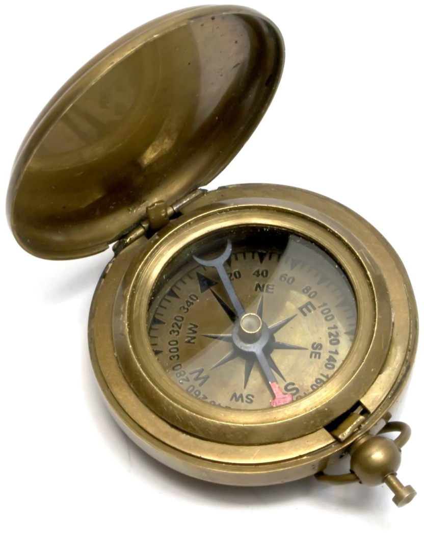 

Компас безжидкостный AceCamp Brass Pocket Compass - 1.75in (DN28234A)