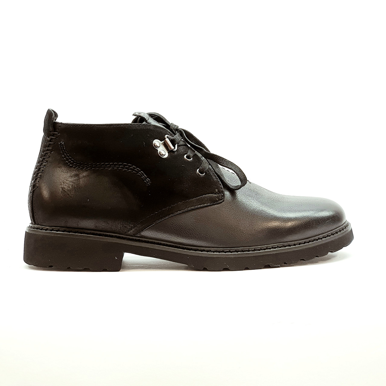 

Ботинки зимние кожаные на меху черные, Berluti, AD39,5070F-1M-1, 40