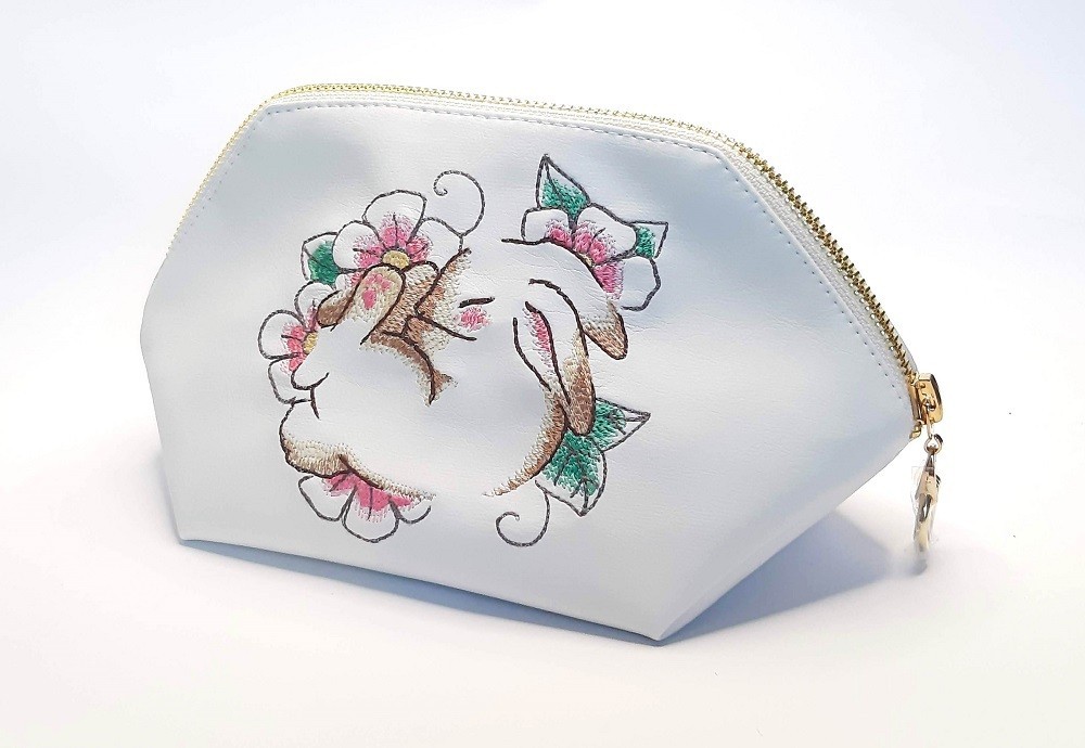 

Косметичка JK SewingWorkshop Оригами Зайка в цветах Ivory (С-OBF-I)