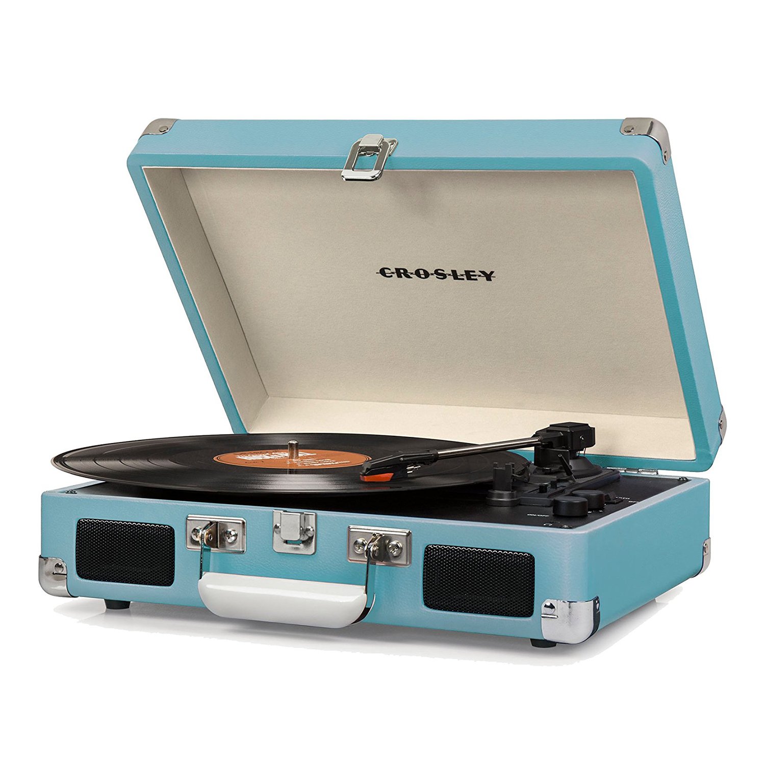 

Програвач вінілу Crosley Cruiser Deluxe - Turquoise (SF0001RP-TU)