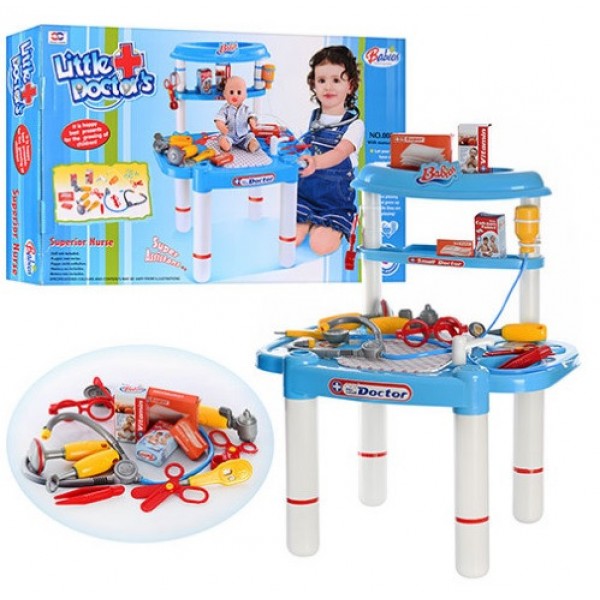 

Игровой набор XIONG CHENG 008-03 Доктор Стол с аксессуарами
