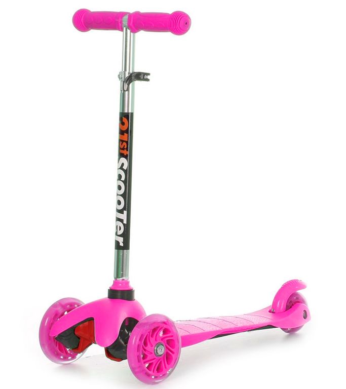 

Детский самокат Scooter Premium,Р 905, MINI, малиновый