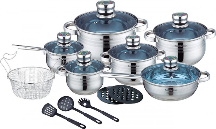 

Набор кастрюль Royalty Line RL-1801B 18 pcs