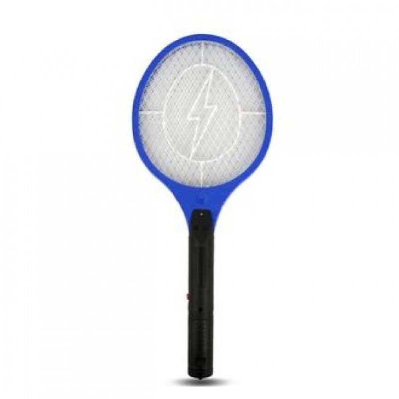  мухобойка Rechargeable Mosquito-hitting Swatter Синий .