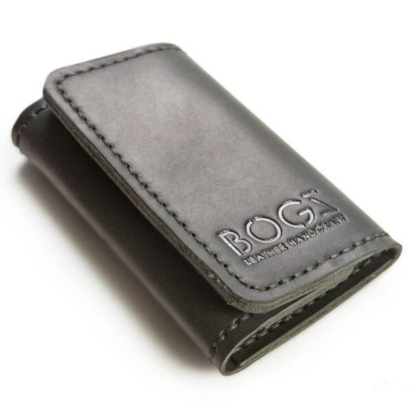 

Мужская ключница ручной работы из кожи BOGZ CH Black P7M5S6