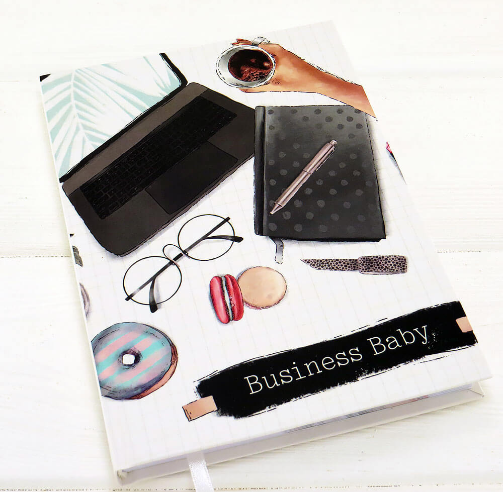 

Іменний блокнот українською Business Baby KALLA