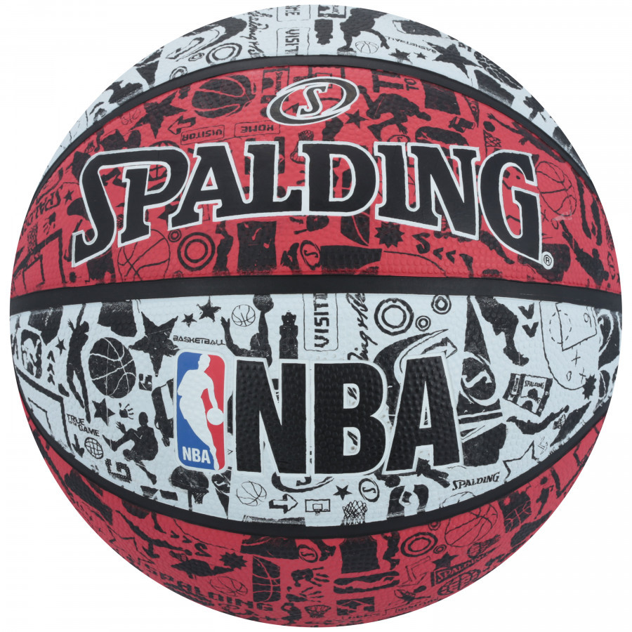 

Мяч баскетбольный Spalding Red Graffiti размер 7 резиновый красно-черный граффити (30 01551 01 1617)