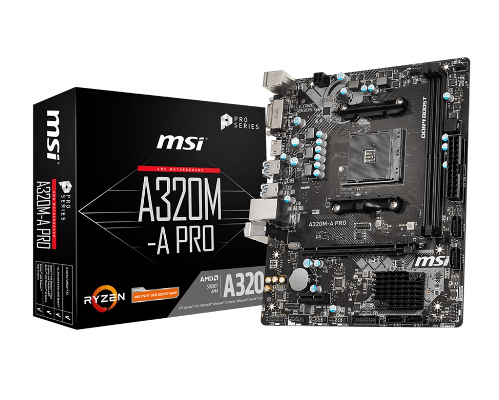 

Материнская плата MSI A320M-A Pro Socket AM4