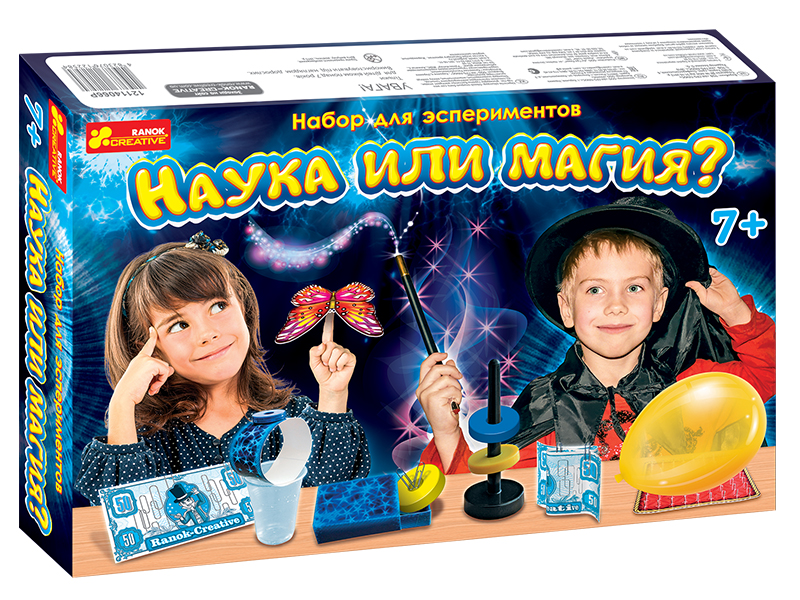 

Набор для эксперементов Наука или магия Ranok-Creative (0305)