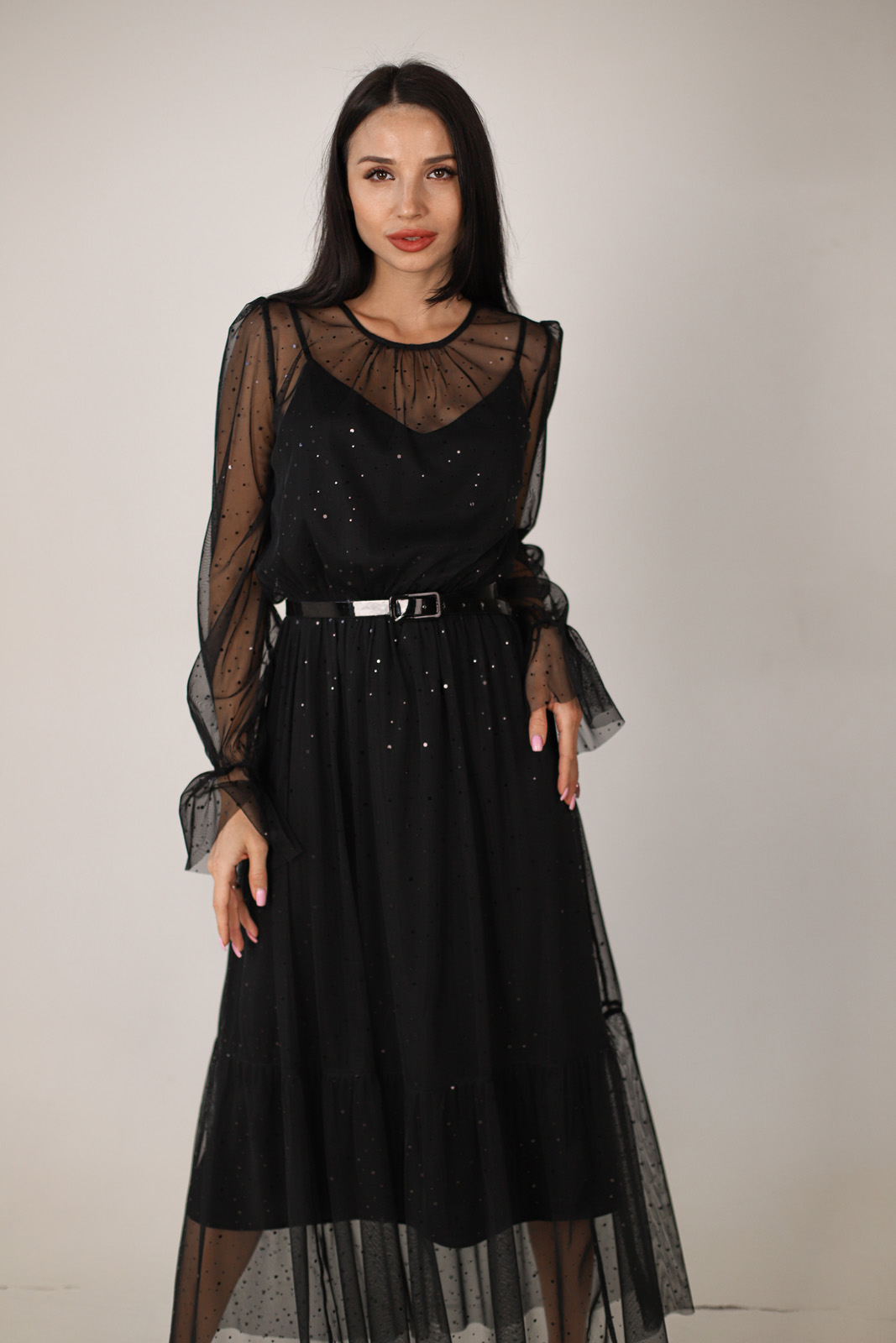 

Платье Wear me сетка M Чёрный 2w/19/29
