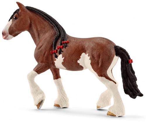 

Клейдесдальская кобыла, игрушка-фигурка, Schleich (12-28518)