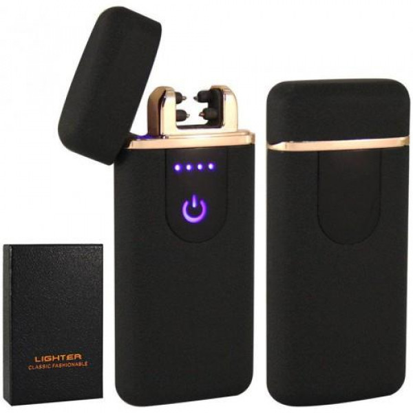 

Электроимпульсная дуговая USB Зажигалка ABX ZA-751 Черная