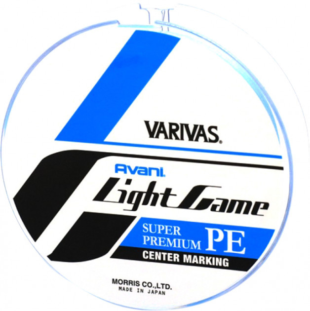 

Шнур для рыбалки Varivas Light Game PE X4 Centermarking 150 м #0.2