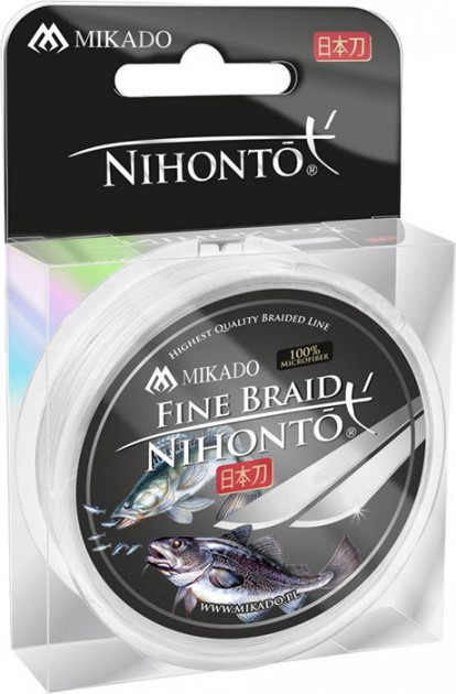 

Шнур рыболовный Mikado Nihonto Fine Braid 150 м 0.40 мм 34.90 кг Белый