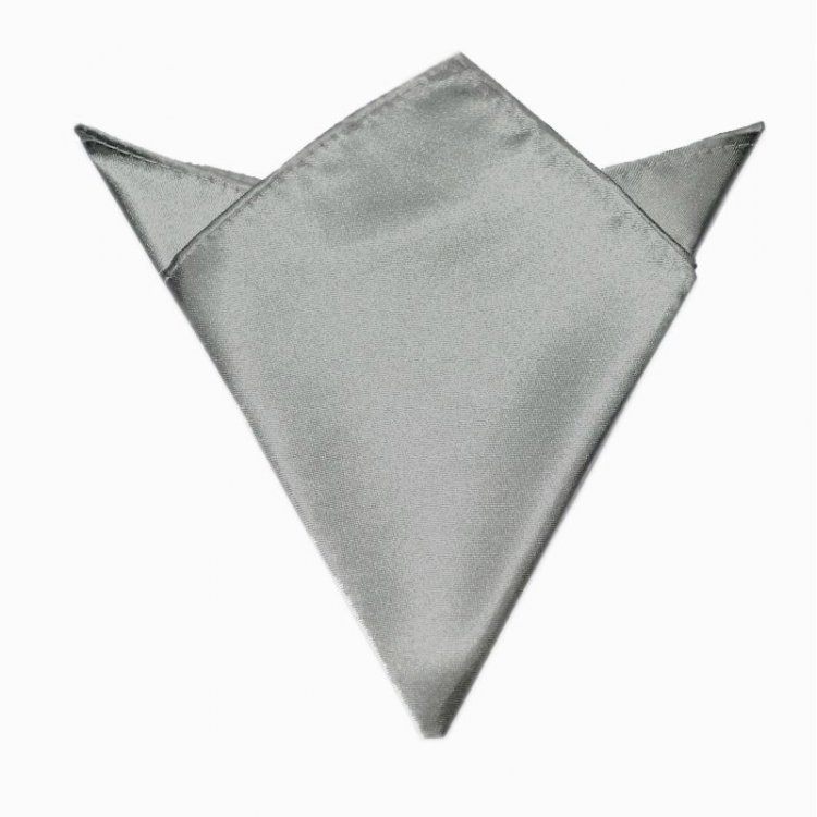 

Платок Handmade Светло-Серый Однотонный Pl-132 157968