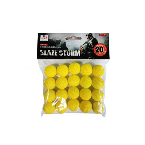 

Шарики для помпового оружия ZEGONG TOYS 20 штук ZC05 9243969