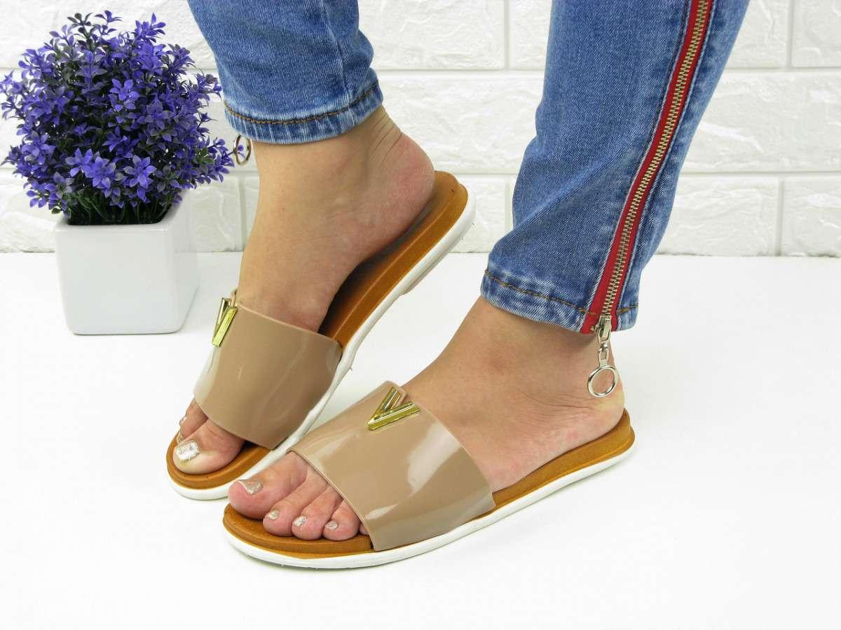 Шлепки женские Shoes коричневые 1020 40 р – в интернет-магазине ROZETKA ...