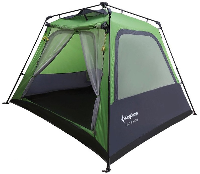 

Палатка четырехместная KingCamp Camp King KT3096, зеленая