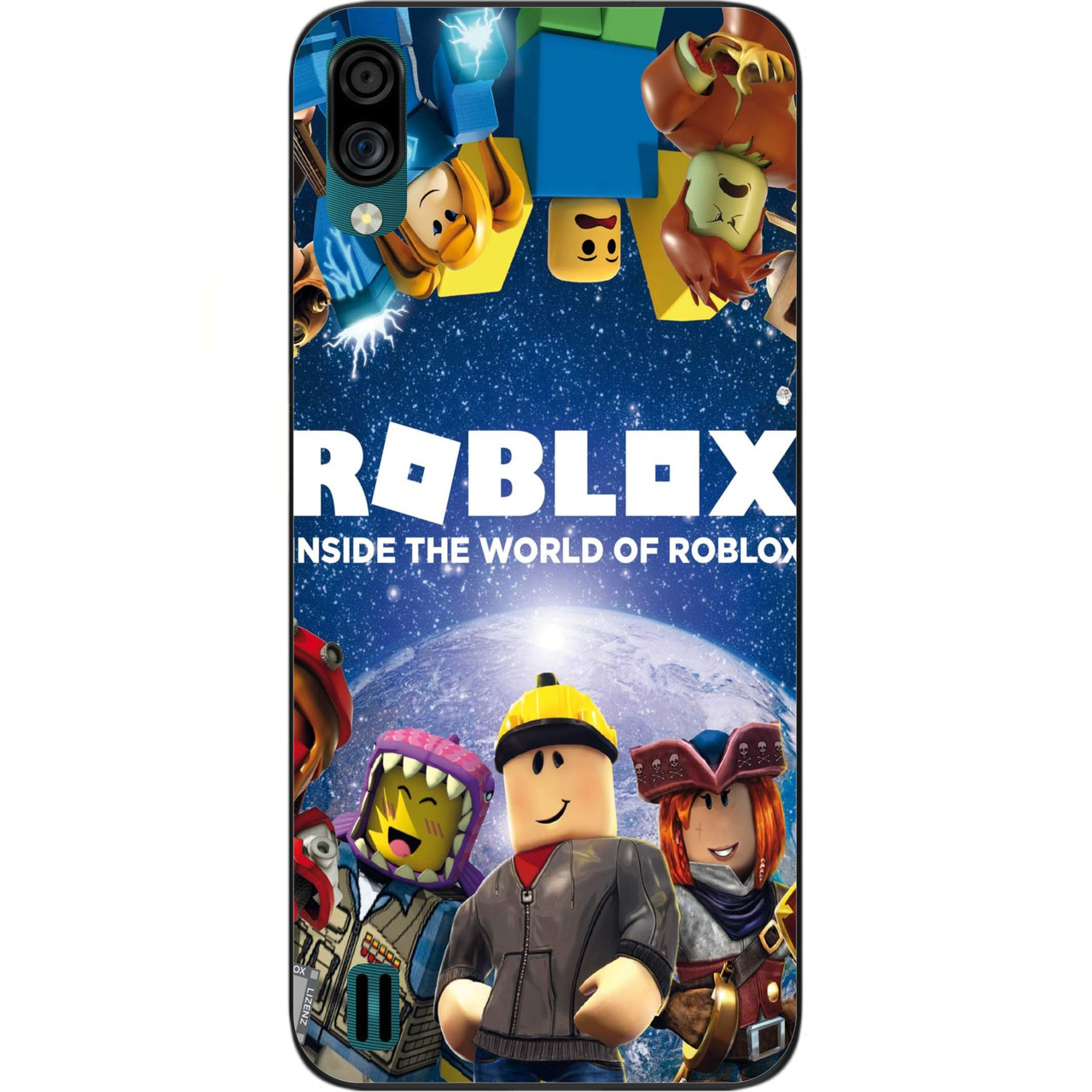 Силиконовый чехол SMTT с картинкой для ZTE Blade A5 2020 Игры Роблокс ...