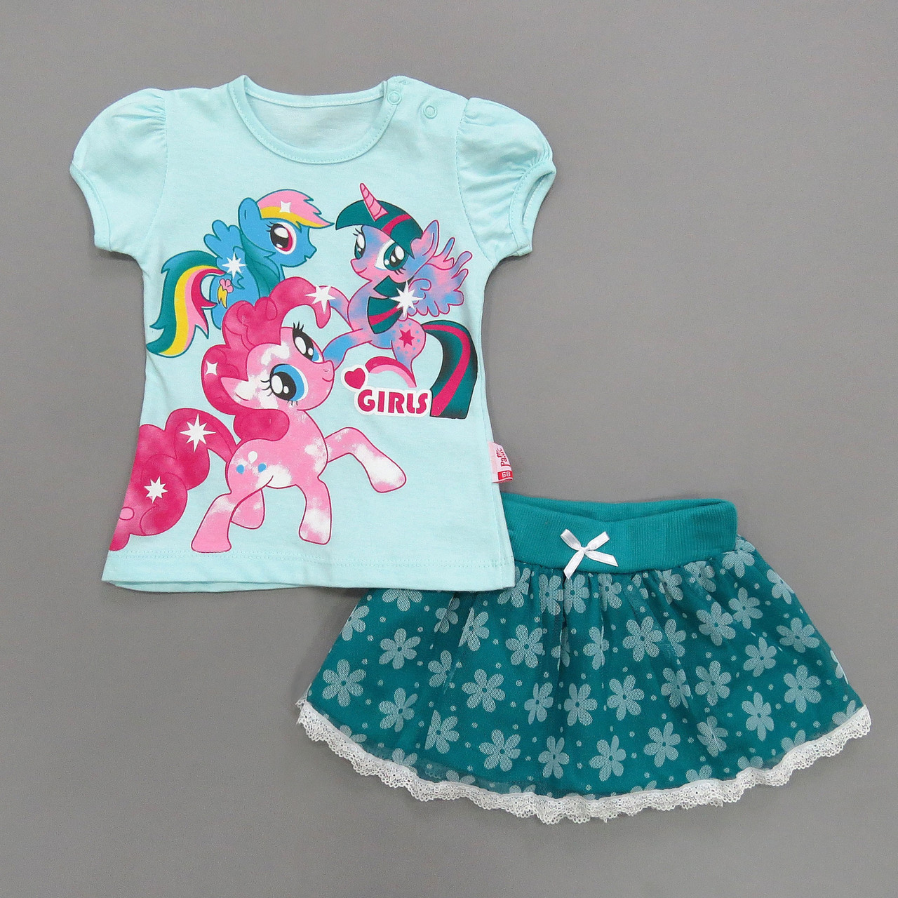 

Костюм My Little Pony Pattic для девочки 68 см Бирюзовый 13433