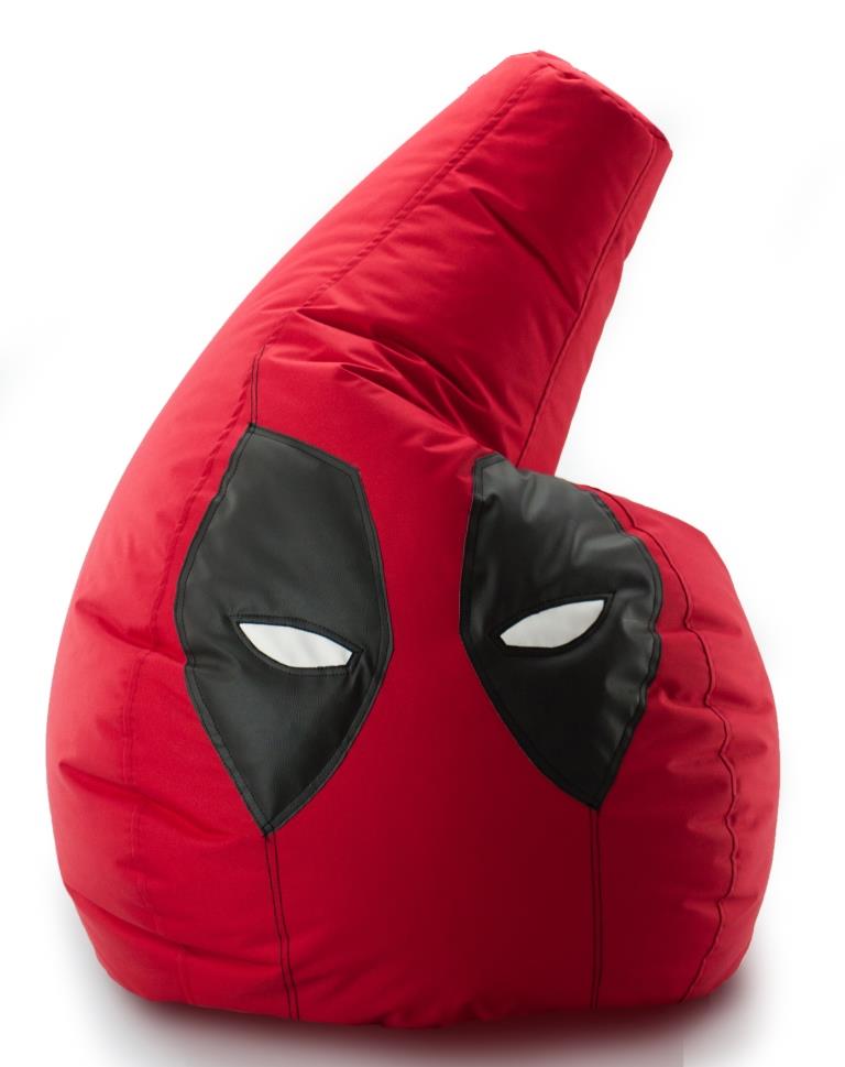 

Кресло-груша Frameless Furniture Marvel Deadpool (Дедпул Марвел) XL 100x140 Оксфорд 600PU Красное (BM-1105)