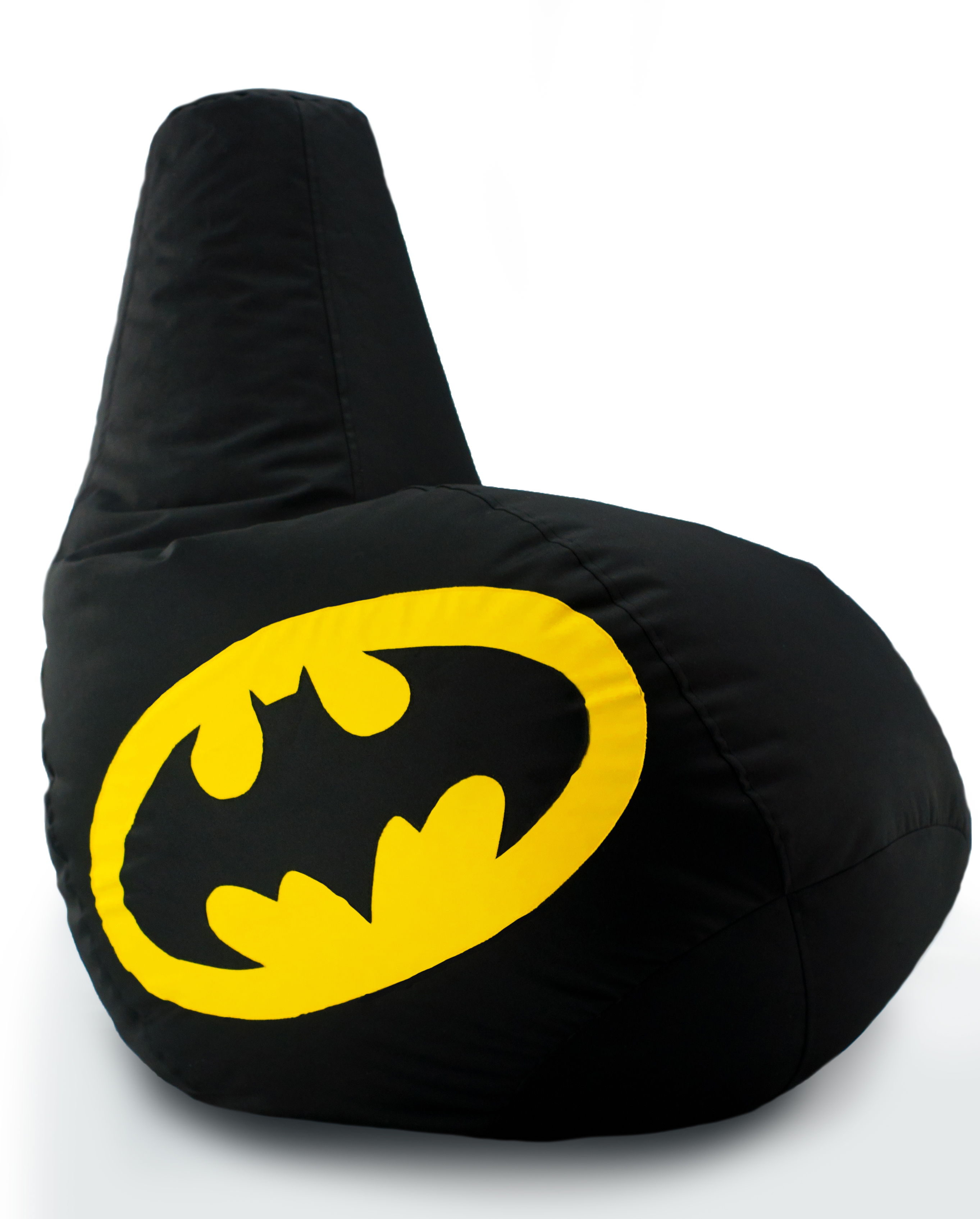 

Кресло-груша Frameless Furniture Batman (Бетмен) XXL 110x150 Оксфорд 600PU Черное (BM-1112)