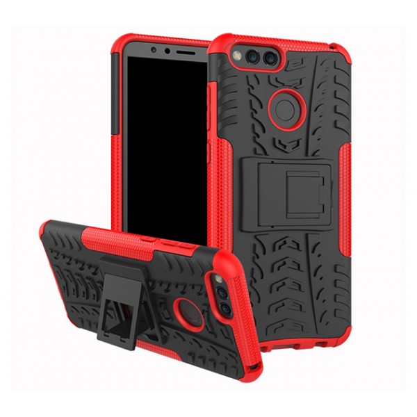 Бронированный чехол Armored Case для Huawei Honor 7X Red – низкие цены ...