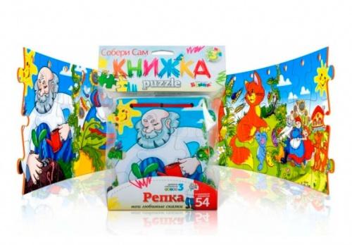

Книжка-пазл Репка, Бомик