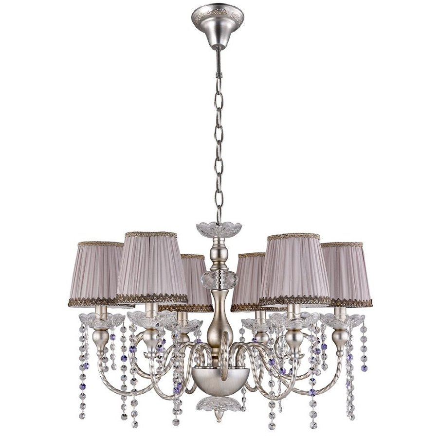 

Люстра CRYSTAL LUX Alegria SP6 Silver-brown