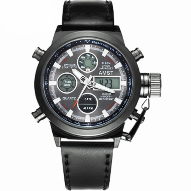

Армейские наручные часы AMST 3003 Black
