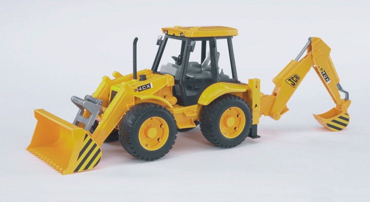 

Машинка игрушечная - JCB 4CX погрузчик-экскаватор (02428)