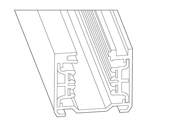 

Шинопровод Vision Lighting 3 фазы L200 3f2m/L200