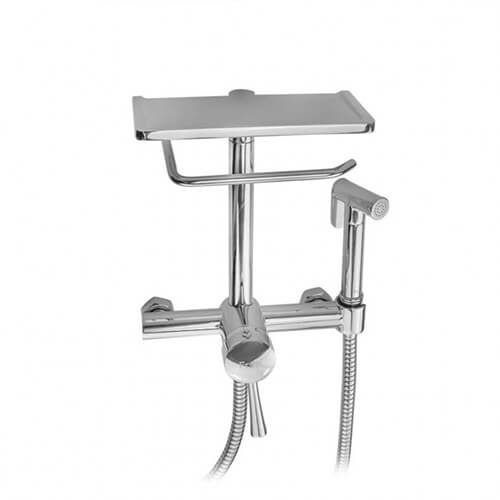 

Гигиенический душ Frap F7515 с полкой и бумагодержателем