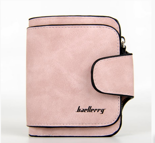 

Женский кошелек с отделениями Baellerry Forever Mini Пудровый